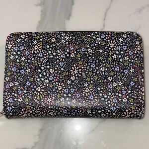 TED BAKER Floral Pattern Wallet